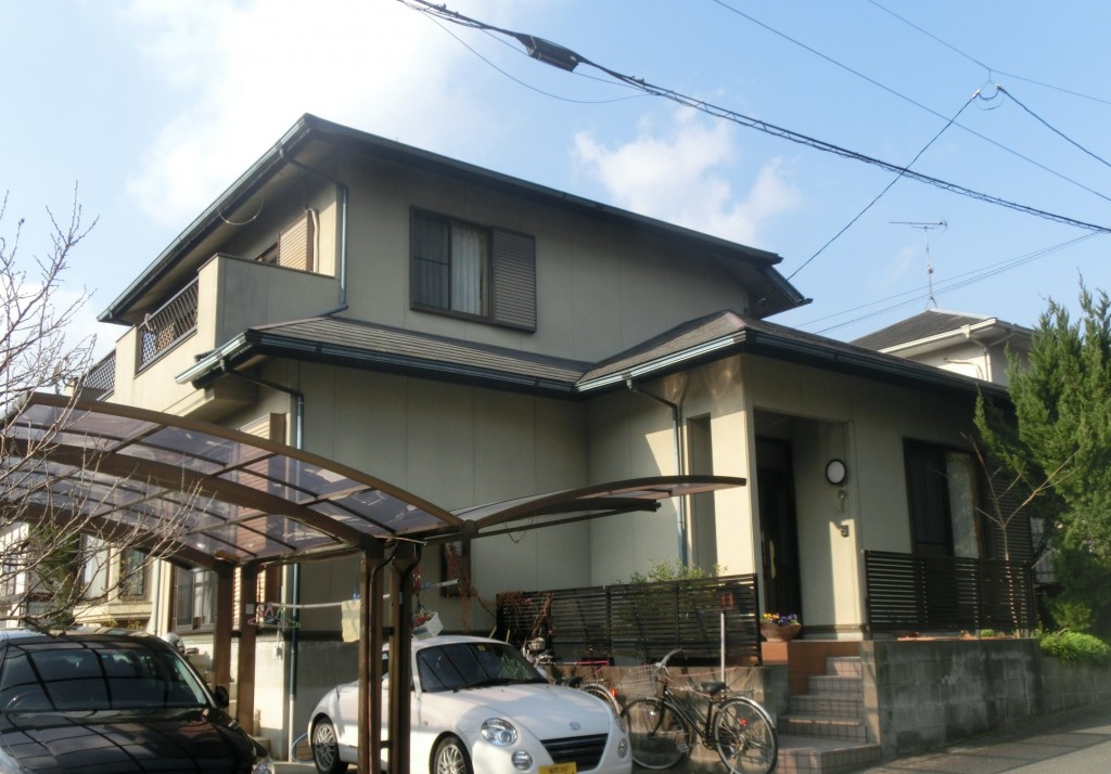 6月24日完成です。筑紫野市吉木・T様邸　外壁塗装・屋根塗装工事