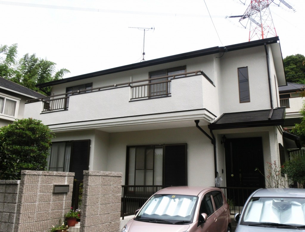 6/26完成です。筑紫野市原田・N様邸　外壁塗装・屋根塗装工事