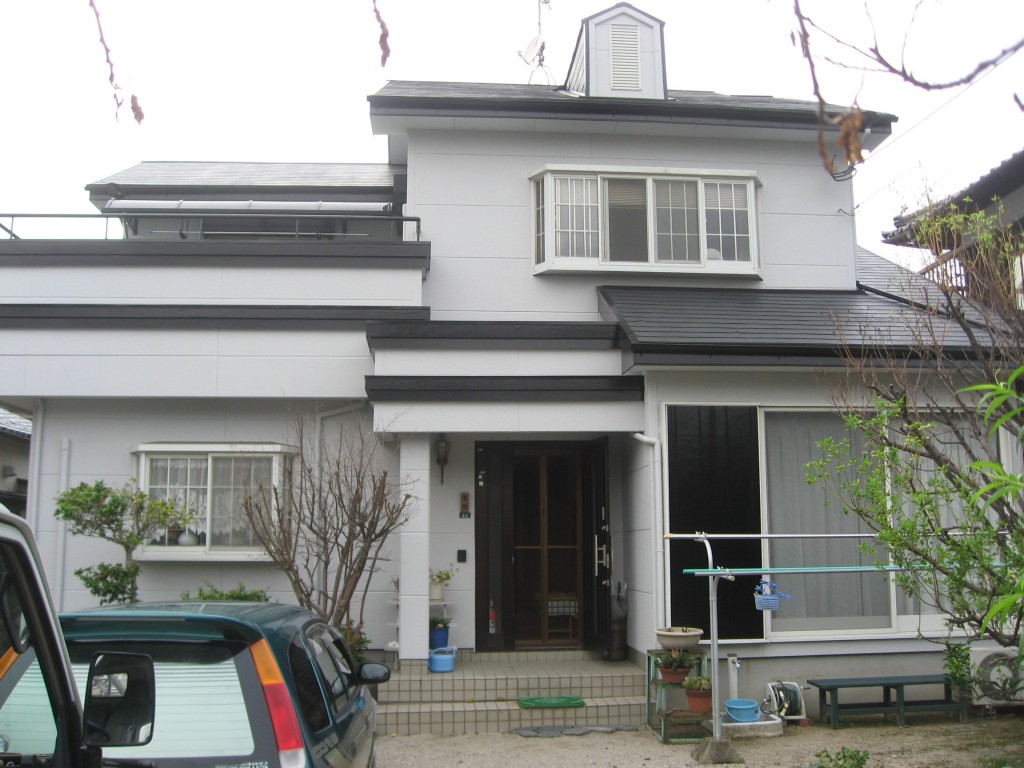 3/5完成です。春日市・H様邸 外壁塗装・屋根塗装工事