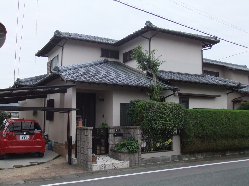 12月26日完了です。筑紫野市吉木・U様邸　外壁塗装・屋根塗装工事