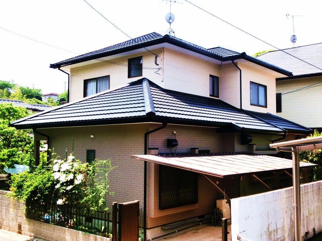 5/10完成です。太宰府市石坂・M様邸　外壁塗装・屋根塗装工事