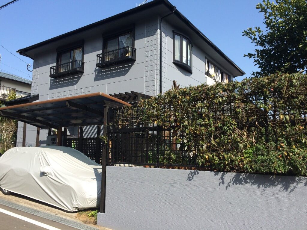 2/20完成です。筑紫野市原・S様邸　外壁塗装・屋根塗装工事