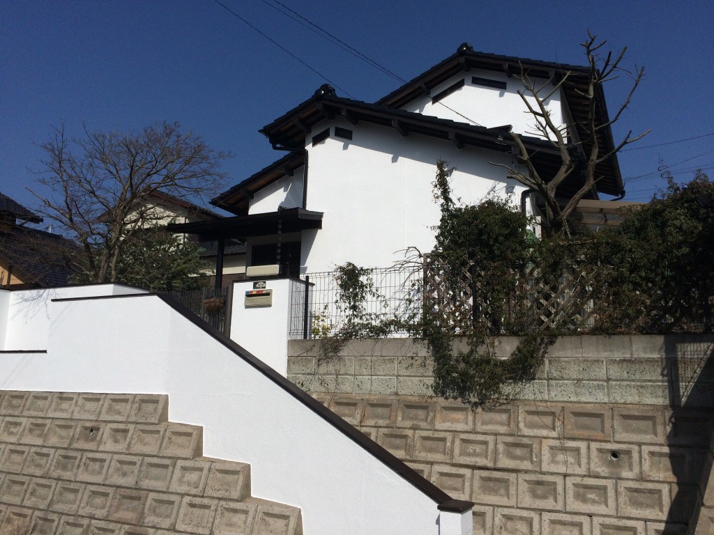 2月21日完成です。筑紫野市原・K様邸　外壁塗装・屋根塗装工事