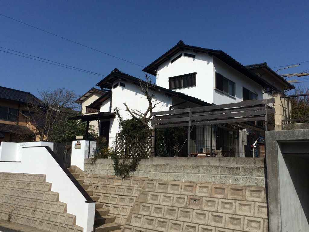 2月21日完成です。筑紫野市原・K様邸　外壁塗装・屋根塗装工事
