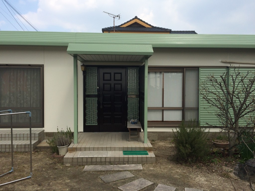 3月9日完成です。太宰府市五条・O様邸　外壁塗装・屋根塗装工事