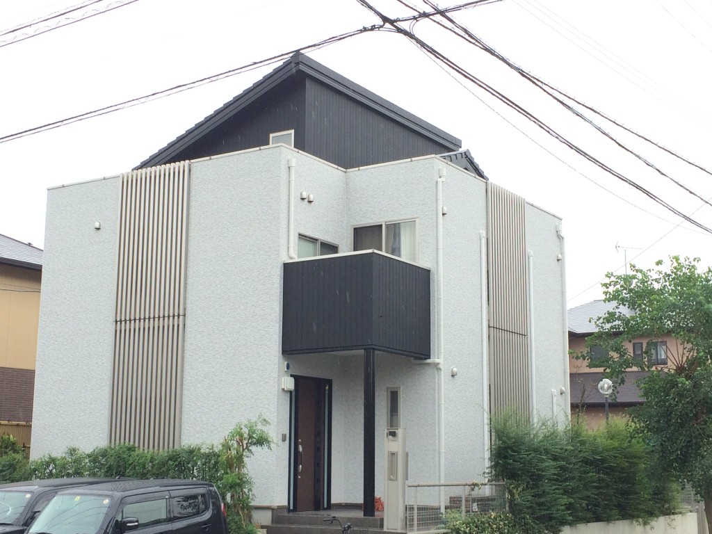 9月12日完成です。筑紫野市岡田・T様邸　外壁塗装・防水塗装工事