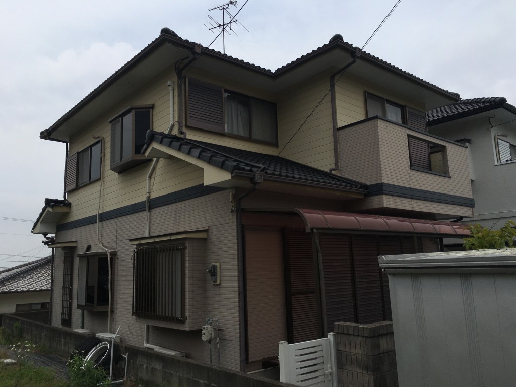 9月1日完成です。大野城平野台・N様邸　外壁塗装・屋根塗装工事