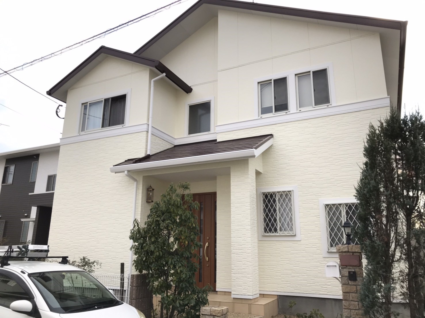 福岡県糟屋郡久山町・E様邸　外壁塗装・屋根塗装工事　12/29完成です。【ホームページより】