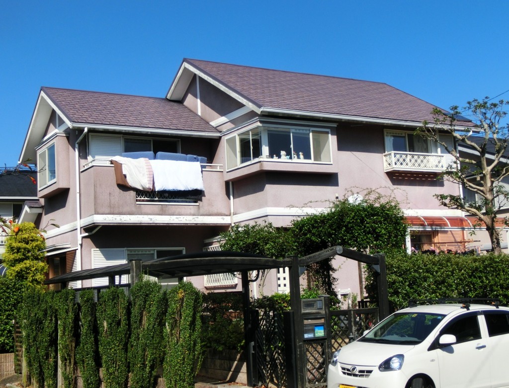 2月7日完了です。筑紫野市光が丘・S様邸　外壁塗装・屋根塗装工事