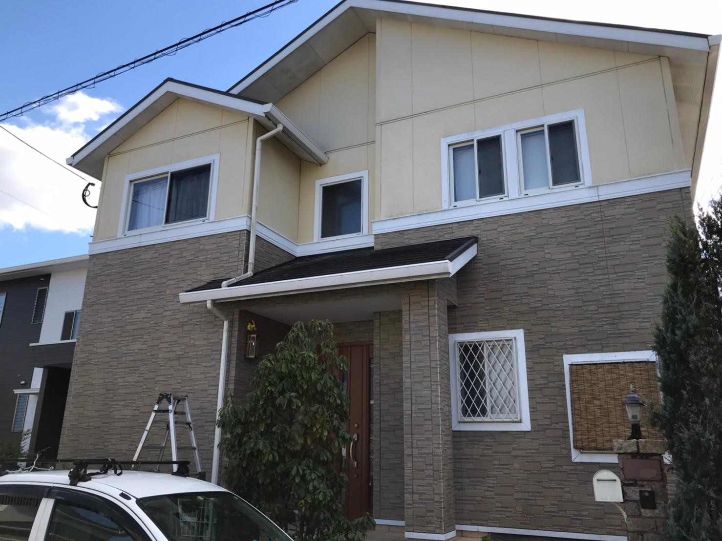 福岡県糟屋郡久山町・E様邸　外壁塗装・屋根塗装工事　12/29完成です。【ホームページより】