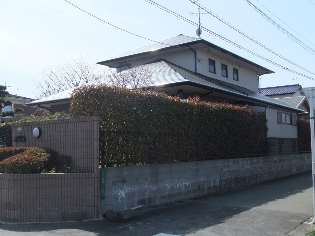3/11完了です。筑紫野市上古賀・Ｇ様邸　屋根塗装工事