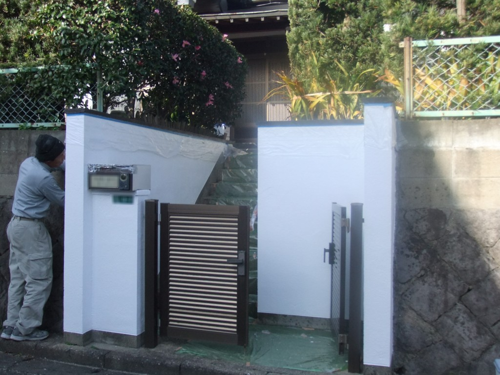 11月22日完成です。太宰府市長浦台・K様邸　外壁塗装工事