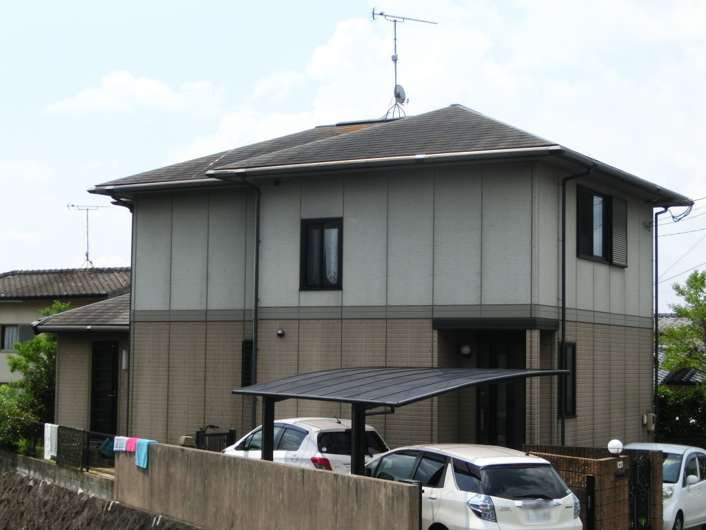 11月14日完成です。太宰府市青山・T様邸　外壁塗装・屋根塗装工事