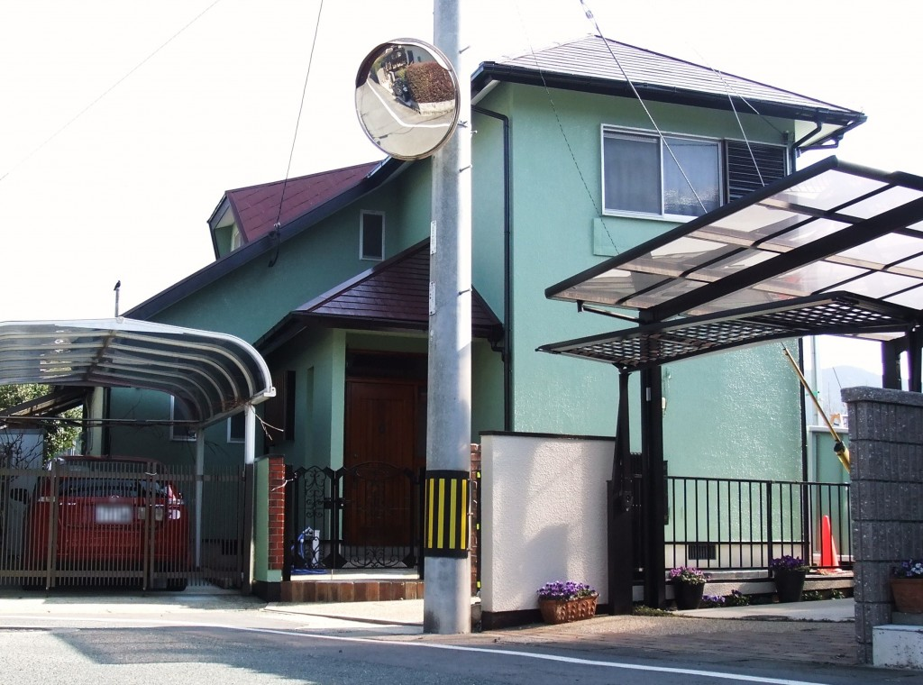 3/2完成です。筑紫野市吉木・A様邸　外壁塗装・屋根塗装工事