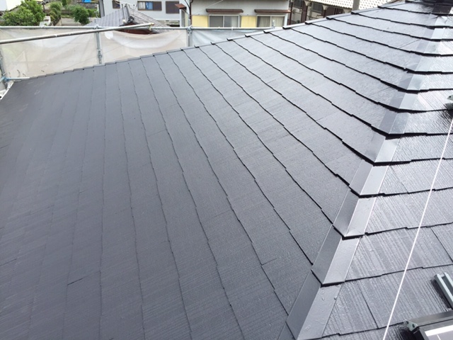 6月２１日完成です。宇美町桜原・K様邸　外壁塗装・屋根塗装工事