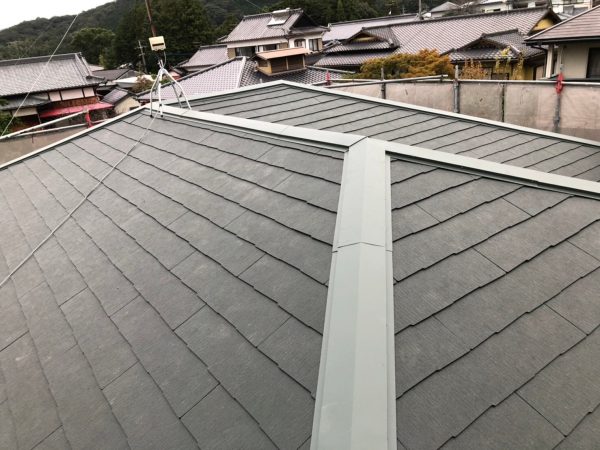 10/22完成です。筑紫野市吉木・M様邸　屋根補修工事