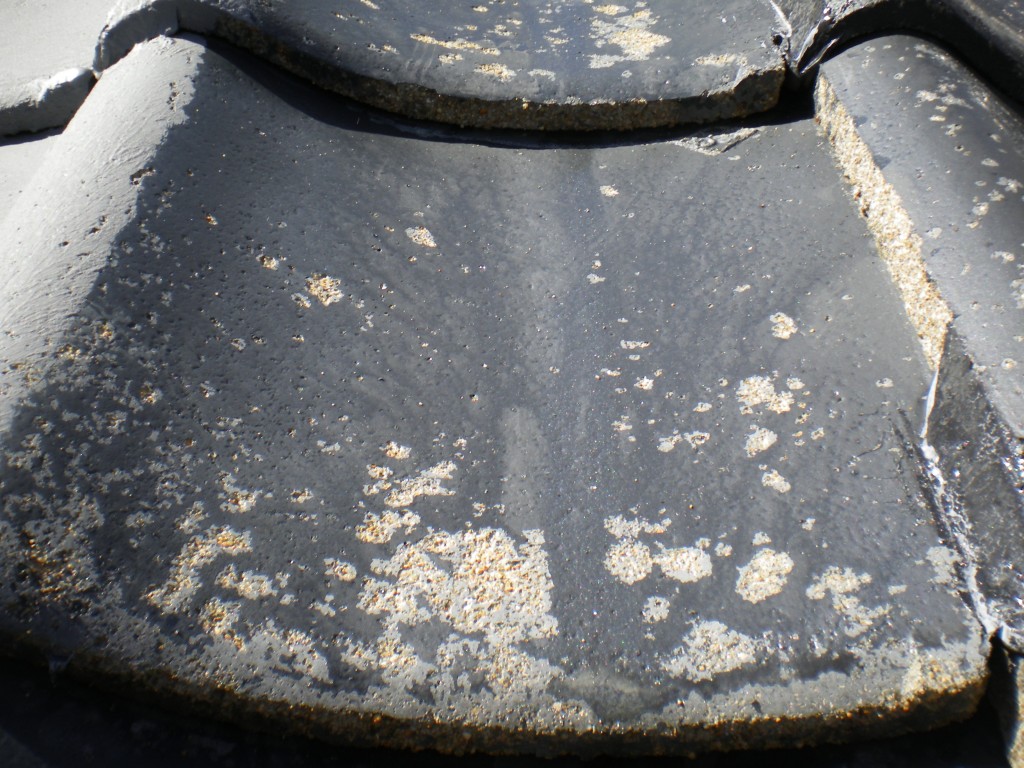 福岡県太宰府市都府楼南のM様邸で塗膜の剥がれと防水性低下を改善する屋根塗装工事を行いました。9月7日完成です。【チラシより】