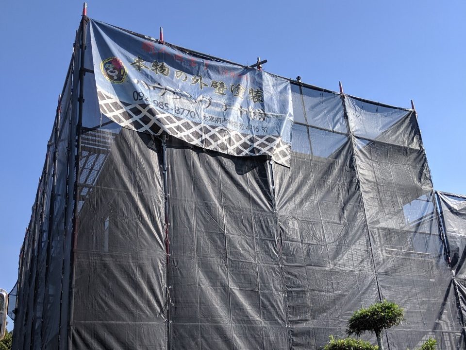 11/2完成です。筑紫野市永岡・O様邸　屋根塗装工事