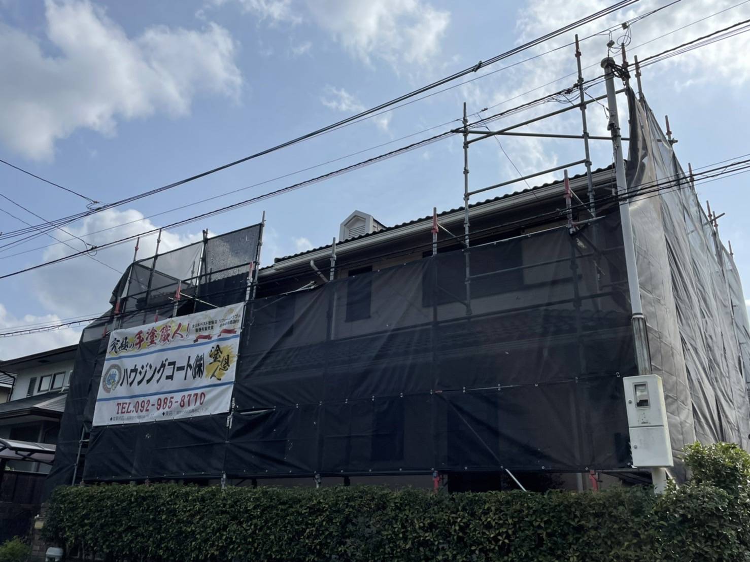 福岡県筑紫野市吉木・F様邸　外壁塗装・屋根塗装工事