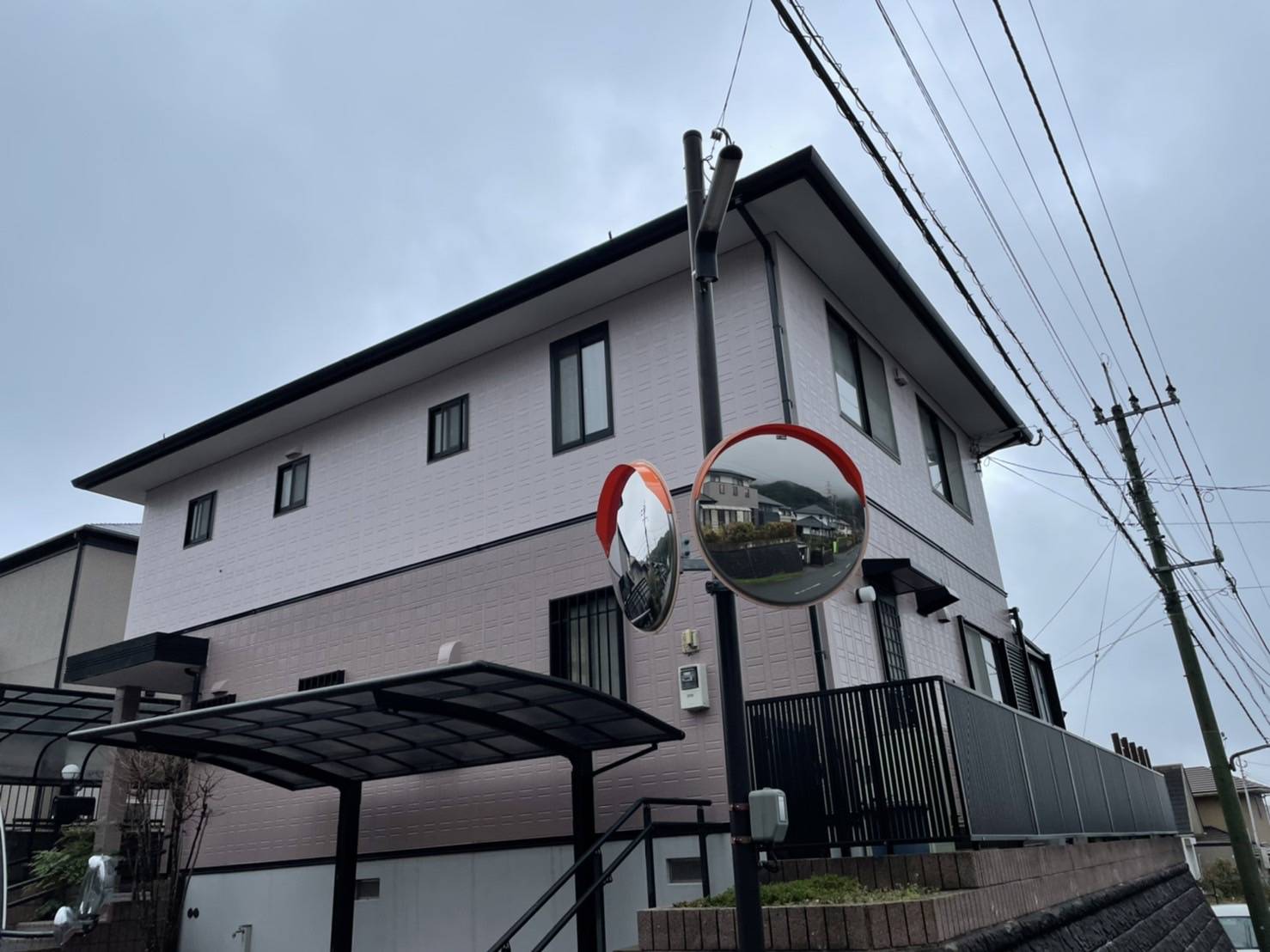 福岡県筑紫野市吉木・S様　外壁塗装・屋根塗装工事　3/26完成です。