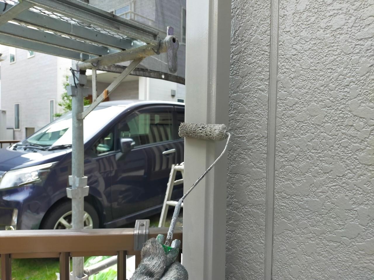 福岡県福岡市東区名島・S様邸　外壁塗装・屋根塗装工事　6/1着工です。