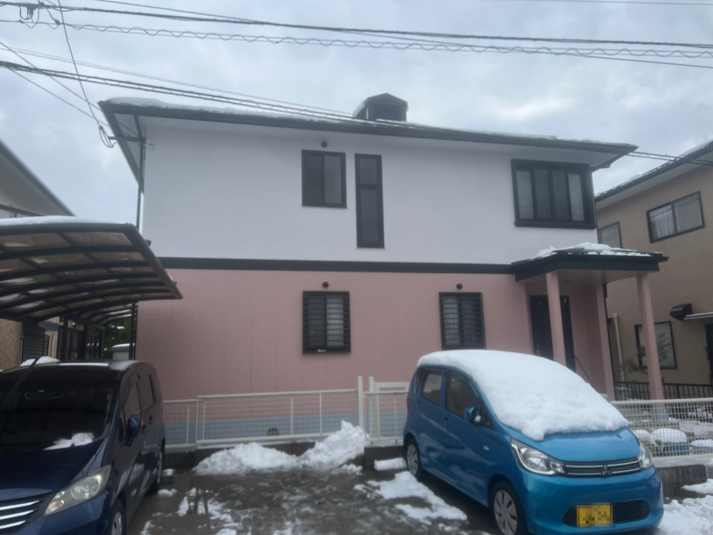 福岡県小郡市希みが丘・K様邸　外壁塗装・屋根塗装工事　12/24完成です。【ホームページより】