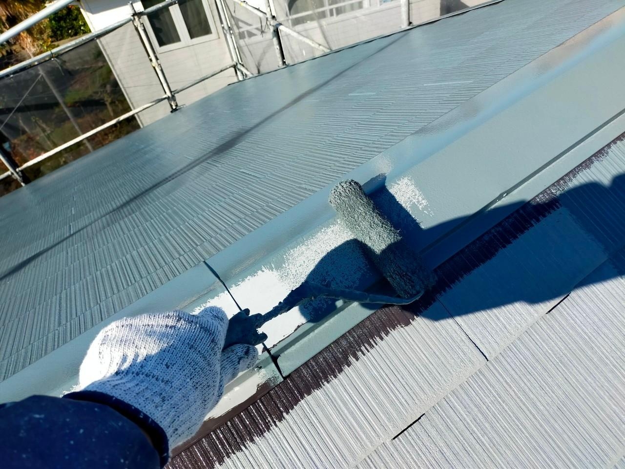 福岡県糟屋郡新宮町・F様邸　外壁塗装・屋根塗装工事　4/3完成です。【ホームページより】