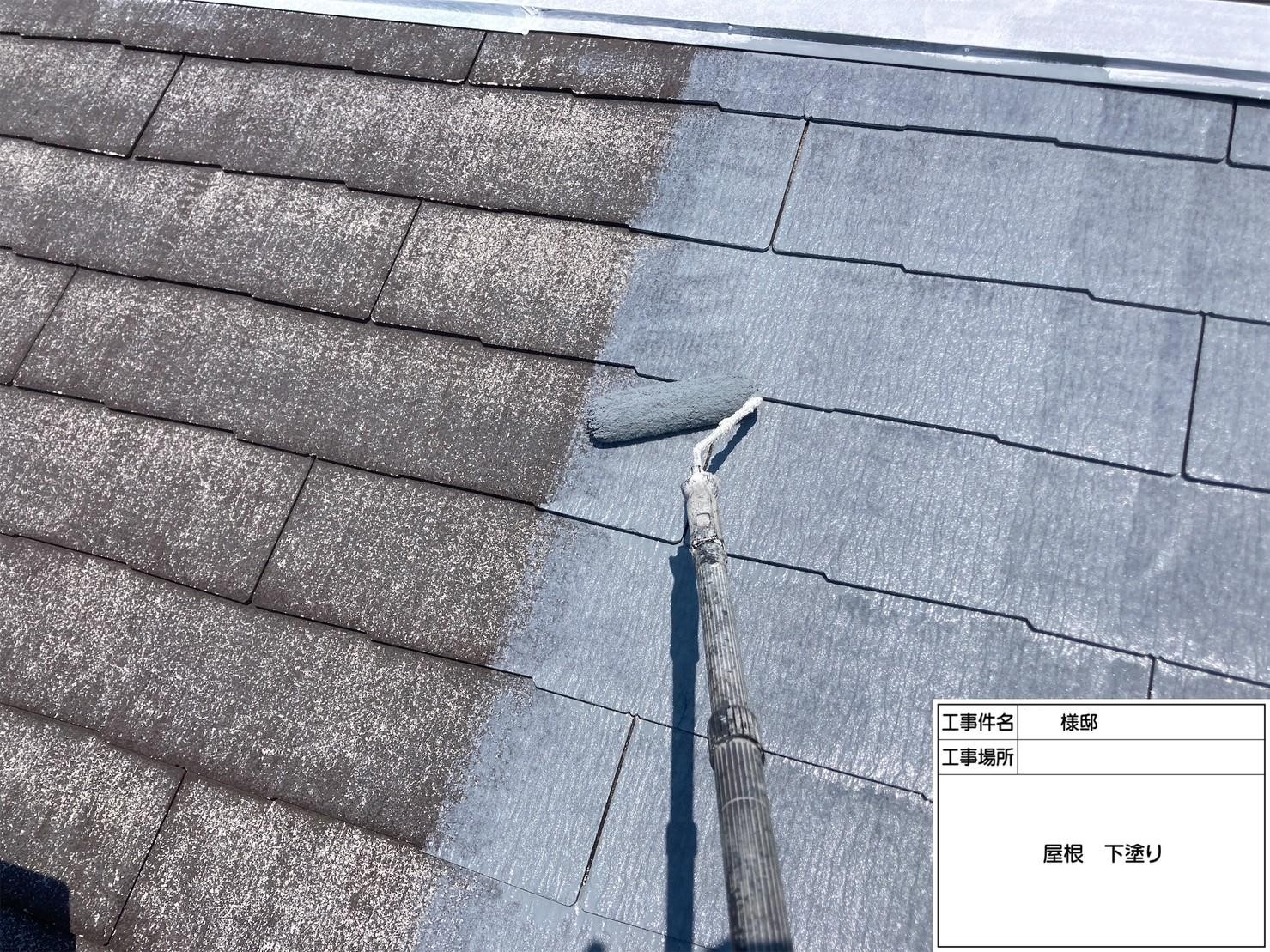 福岡県福岡市城南区田島のM様邸で新築時の色を再現する外壁塗装と屋根塗装工事を行いました。5/26完成です。【ホームページより】