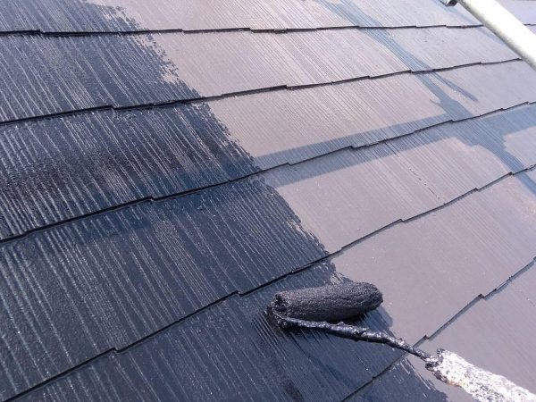 福岡県古賀市千鳥のU様邸で劣化が進み剥がれや色褪せが起きている外壁と屋根の塗装を行いました。8/10完成です。【HPより】