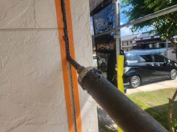 福岡県朝倉市菩提寺のM様邸でエシカルプロクールFを使用した外壁塗装工事を行いました。9/7完成です。【HPより】