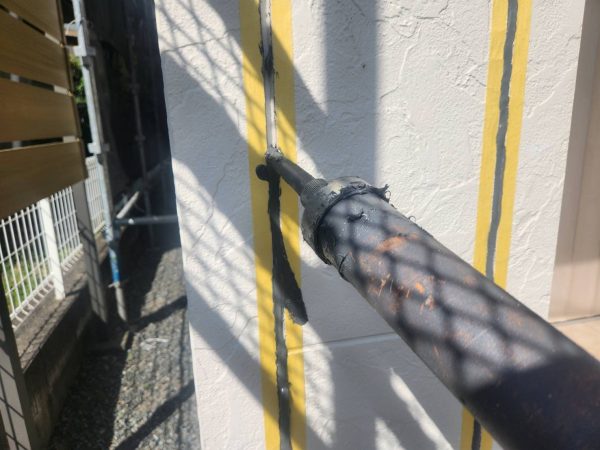 福岡県朝倉市菩提寺のM様邸でエシカルプロクールFを使用した外壁塗装工事を行いました。9/7完成です。【HPより】