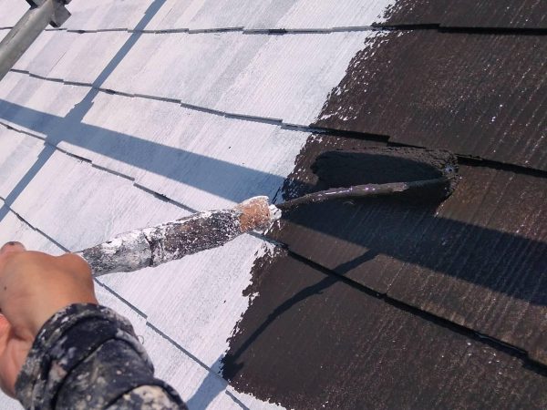 福岡県古賀市千鳥のU様邸で劣化が進み剥がれや色褪せが起きている外壁と屋根の塗装を行いました。8/10完成です。【HPより】
