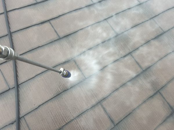 福岡県太宰府市五条のM様邸でエシカルプロクールFを使用した屋根・外壁塗装工事を行いました。9/19完成です。【OB様より】