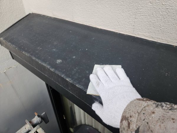 福岡県筑紫野市天拝坂のN様邸でエシカルプロクールFを使用した屋根・外壁塗装工事を行っています。11/14着工です。【OB様より】