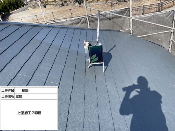 福岡県太宰府市高雄のＨ様邸にて、外壁の塗膜剥がれやシーリング劣化を修復し、美観と耐久性を向上させる外壁塗装・屋根塗装工事を行いました！3/5完成です。【HPより】