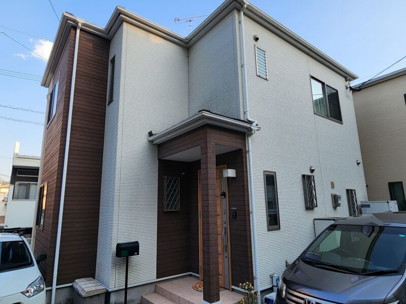 小郡市三国ヶ丘・M様邸　外壁塗装・屋根塗装工事
【施工後】