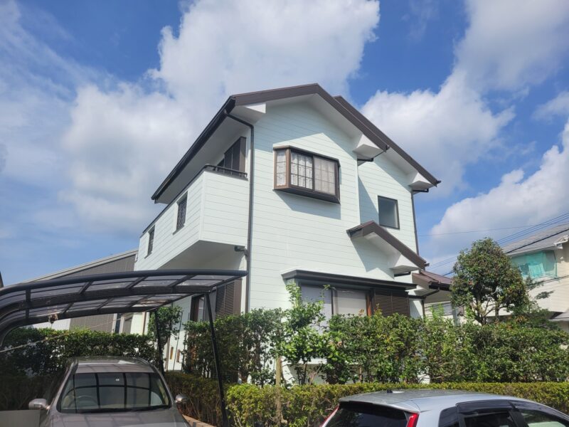 外壁に毛虫が大量発生！？太宰府市観世音寺・U様邸での防虫対策と塗装のご相談