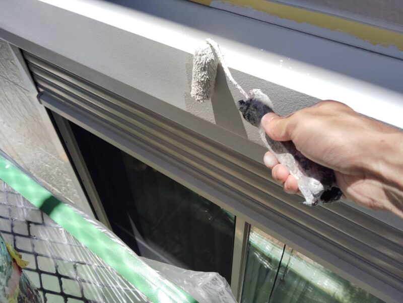 福岡県福岡市東区松崎のI様邸でチョーキングやひび割れ、シーリング劣化が見られる外壁の塗装工事を行いました。2025年8月2日完成です。【HPより】