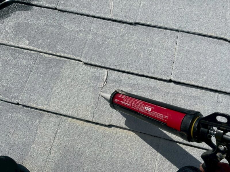 福岡県福岡市東区青葉のM様邸で外壁のひび割れや屋根の色あせに対応する外壁屋根塗装工事を行いました。2025年8月19日完成です。【チラシより】