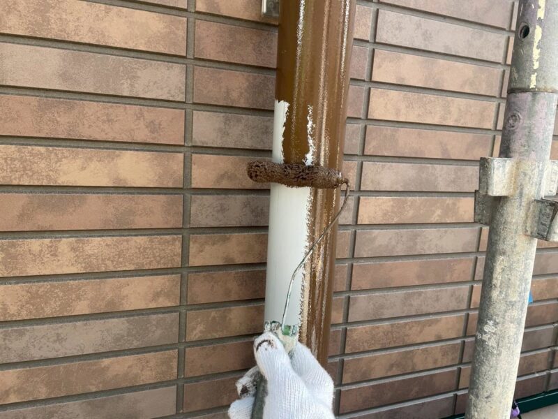 福岡県福岡市東区青葉のM様邸で外壁のひび割れや屋根の色あせに対応する外壁屋根塗装工事を行いました。2025年8月19日完成です。【チラシより】