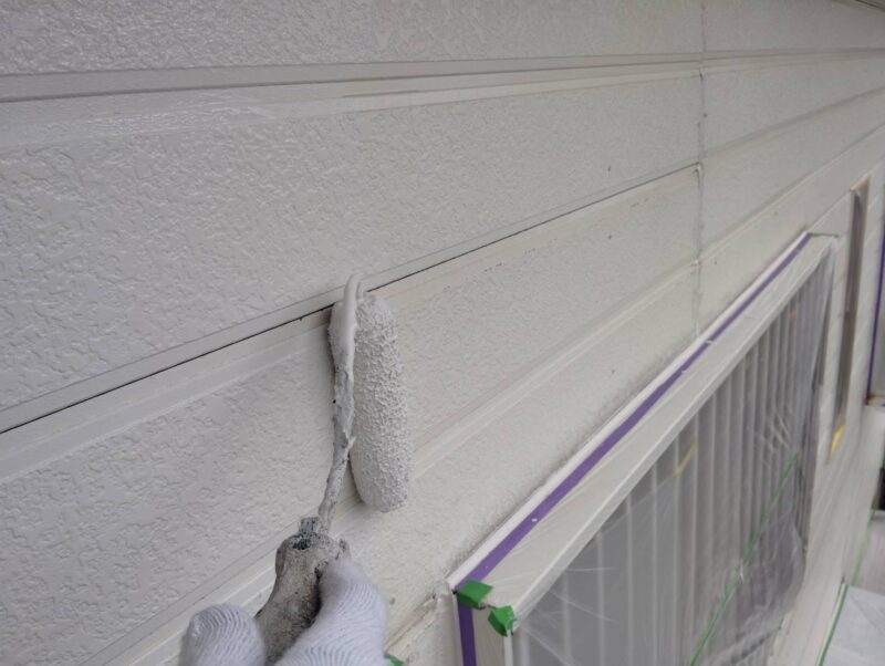 福岡県福岡市東区三苫のS様邸で外壁の劣化や軒天の傷みを直す外壁塗装と軒天張り替え波板張り替え工事を行いました。2025年9月18日完成です。【チラシより】