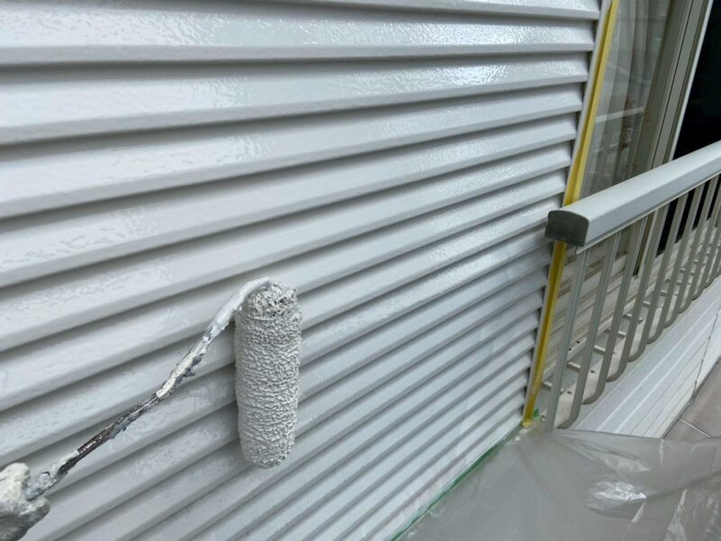 福岡県福岡市東区三苫のS様邸で外壁の劣化や軒天の傷みを直す外壁塗装と軒天張り替え波板張り替え工事を行いました。2025年9月18日完成です。【チラシより】