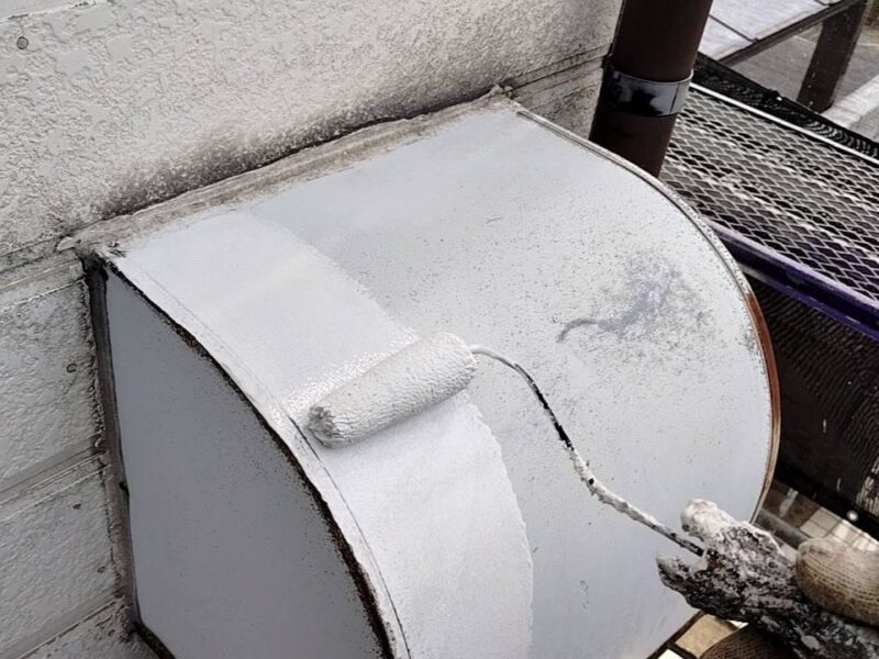 福岡県福岡市東区三苫のS様邸で外壁の劣化や軒天の傷みを直す外壁塗装と軒天張り替え波板張り替え工事を行いました。2025年9月18日完成です。【チラシより】