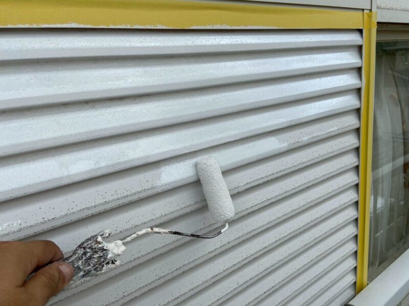 福岡県福岡市東区三苫のS様邸で外壁の劣化や軒天の傷みを直す外壁塗装と軒天張り替え波板張り替え工事を行いました。2025年9月18日完成です。【チラシより】