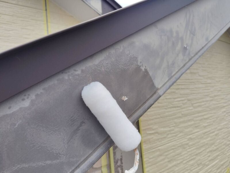 福岡県福岡市東区香椎台のN様邸でシーリングの劣化や帯の汚れを整える外壁クリヤー塗装工事を行いました。2025年10月14日完成です。【HPより】