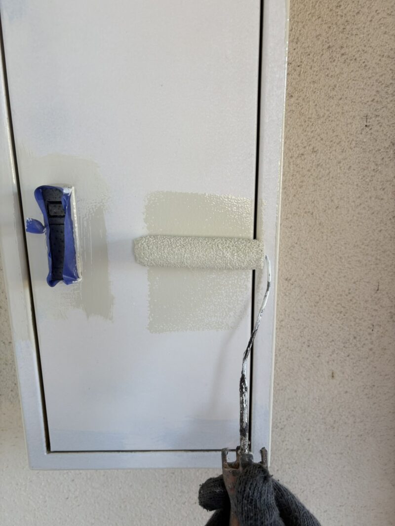 Iビル様 鉄部塗装工事（太宰府市通古賀）