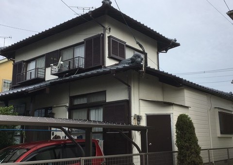 8/9完成です。太宰府市青山・Y様邸　外壁塗装・屋根塗装工事