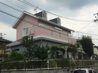 7月７日完成です。筑紫野市針摺東・M様邸　外壁塗装・屋根塗装工事