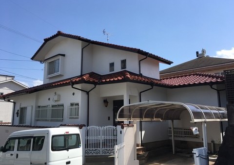 福岡県太宰府市長浦台・I様邸　外壁塗装工事　4/21完成です。【ホームページより】