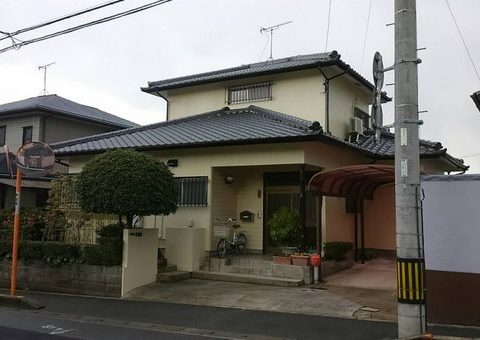 12/29完成です。太宰府市梅香苑・Y様邸　外壁塗装工事